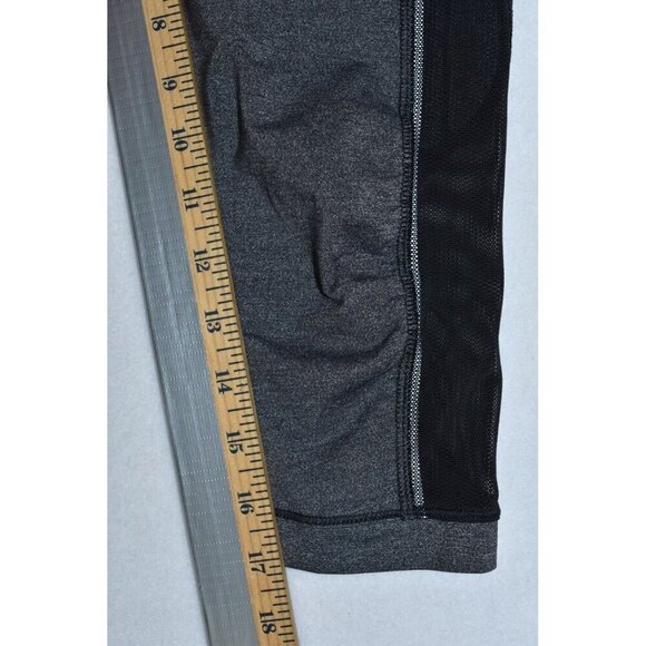 Lululemon Gear Up Women's Size 4 High Rise Crop Leggings Gray Athletic Yoga - Picture 11 of 12